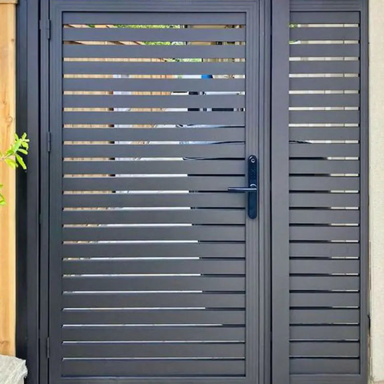 Residential Security door modern entrance aluminum garden gate
