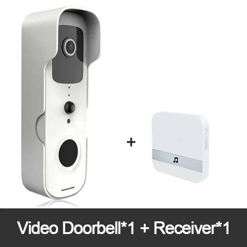 2026 Smart Video Doorbell Waterproof Night Vision Door Viewer 1080P FHD Camera Digital Visual Intercom WIFI 2.4G Tuya Door Bell