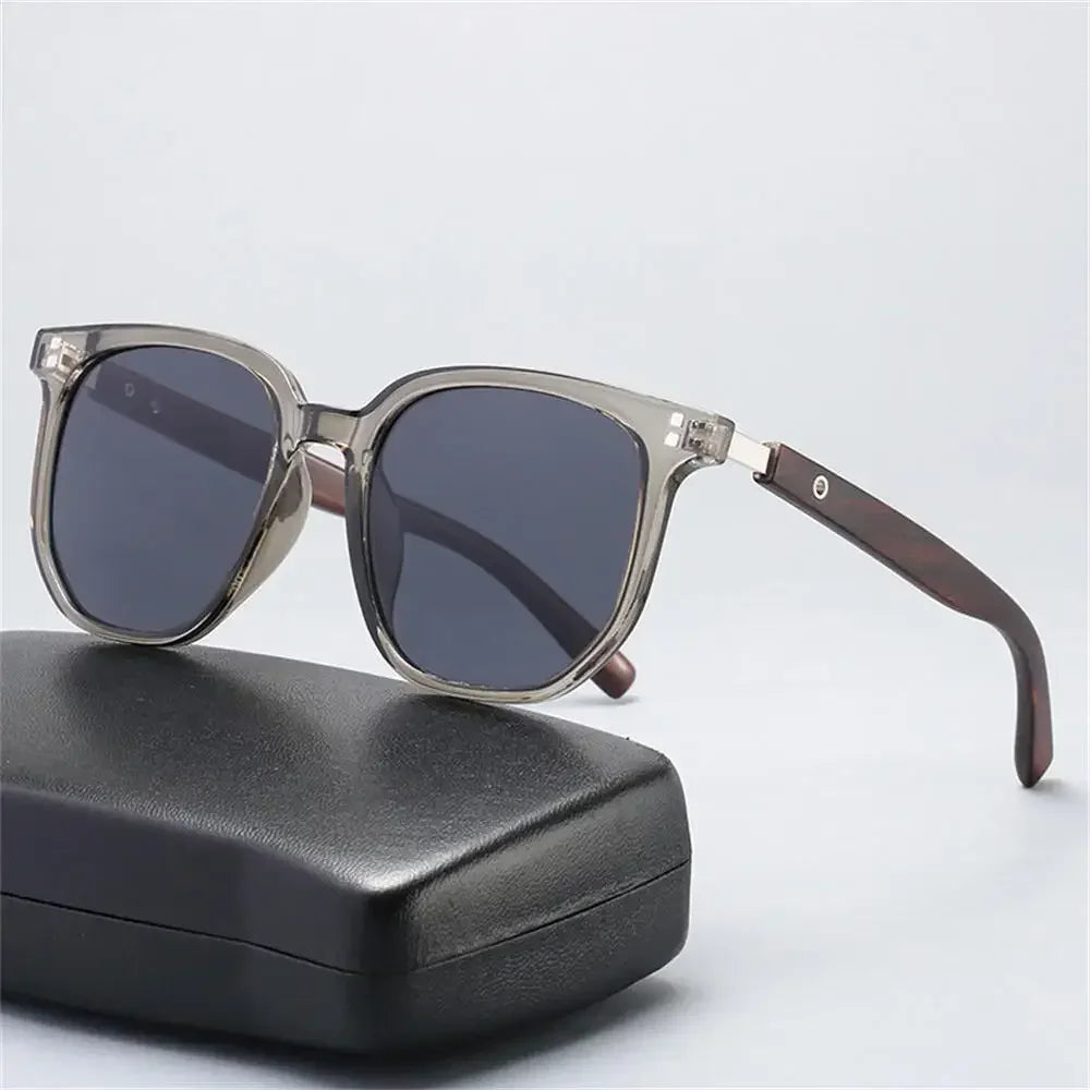 2024 New Arrival Men Vintage Wooden Frame Sunglasses Classic Brand Sun Glasses Coating Lens Driving Eyewear for Men/women