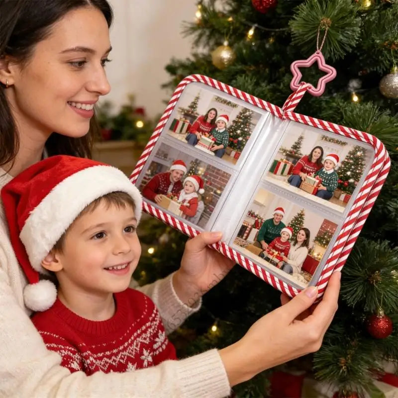 Baby's My Firsts Family Album Soft Photo Cloth Book Lovely My Firsts Book of Photos Baby Memory Album Gift for Newborns K43D