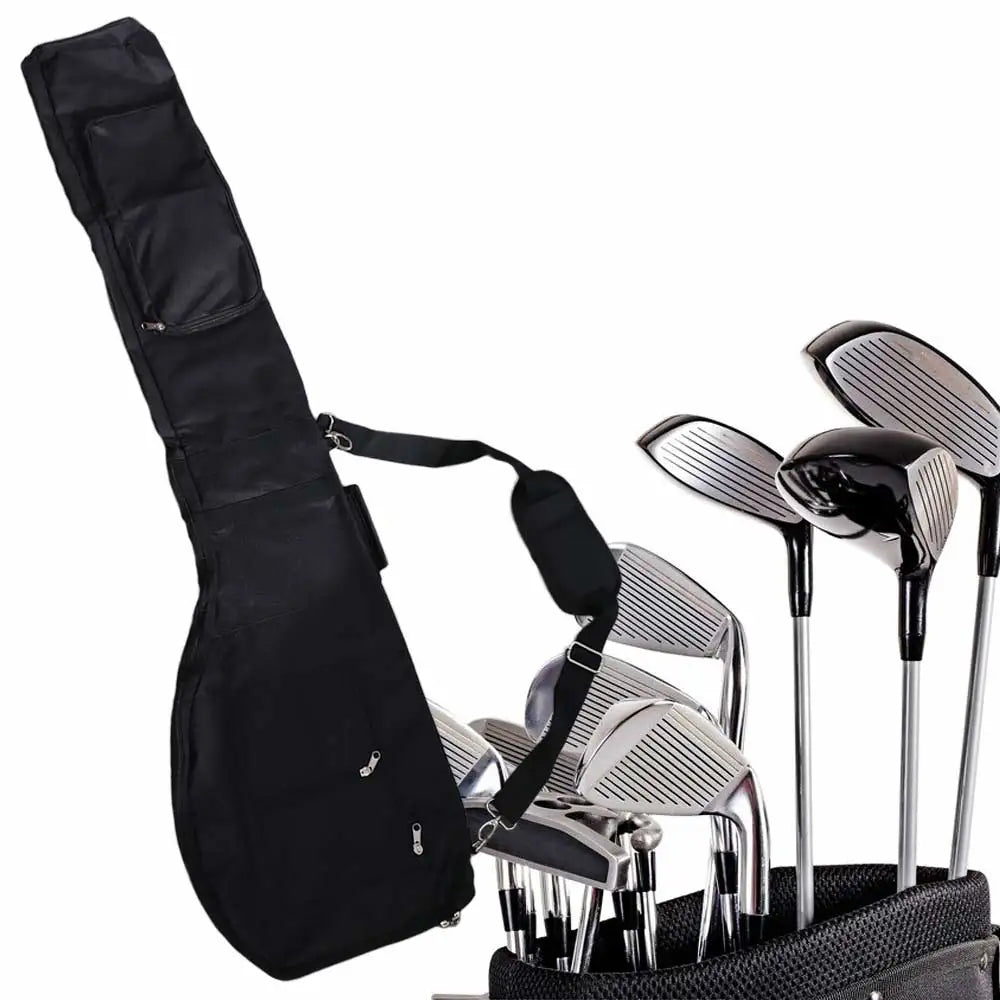 Foldable Golf Sunday Bag High-capacity Waterproof Golf Club Bag Adjustable shoulder strap Durable Golf Training Case Travel