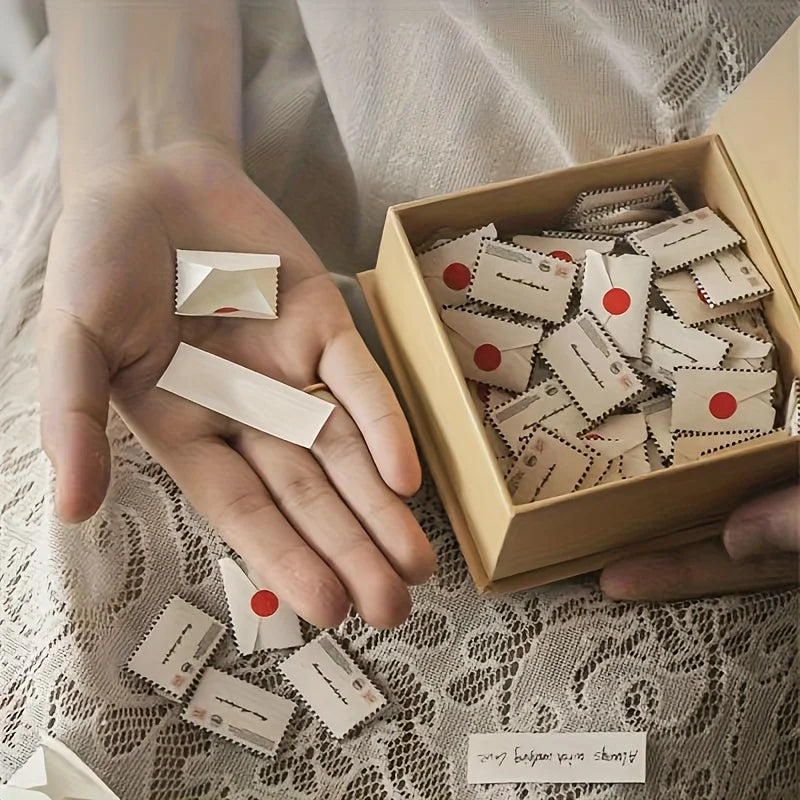 A Set of DIY Mini Envelopes, Suitable for Giving to Friends, Relatives, Parents, Etc Graduation Gifts, Back-To-School Gifts, Valentine's Day Gifts, Anniversary Gifts, Mother's Day Gifts