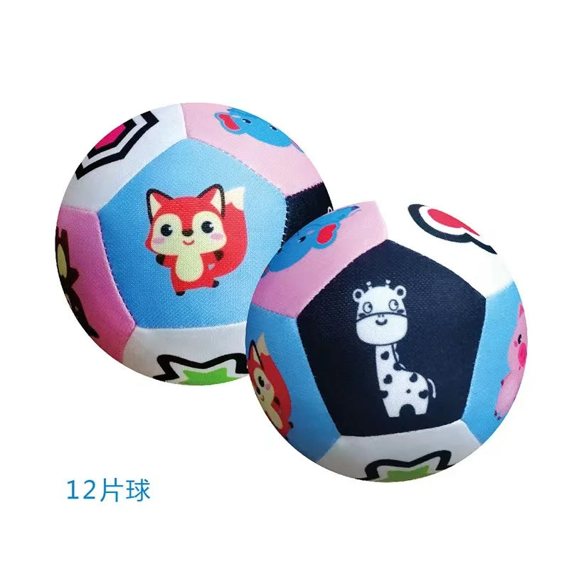 Baby Hand Grasp Ball Animal Cognition Ball Hand Grasp Rattle Parent Child Interactive Toys