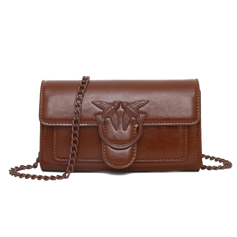 Elegant Leather Classic Designer Bag Paris Fashion Large Capacity For Women Messenger Crossbody Handbag Trendy