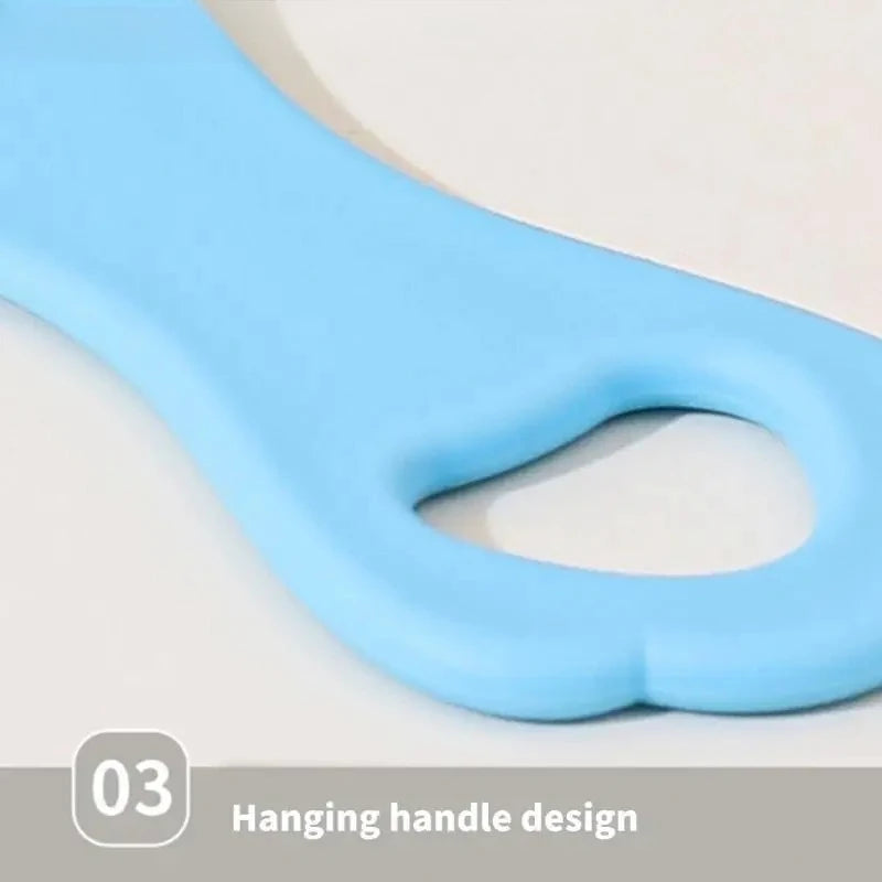 Baby Hair Brush and Comb Set for Newborns Gentle Detangling Soft Bristles Cradle Cap Care Cartoon Bear Design Kids Travel