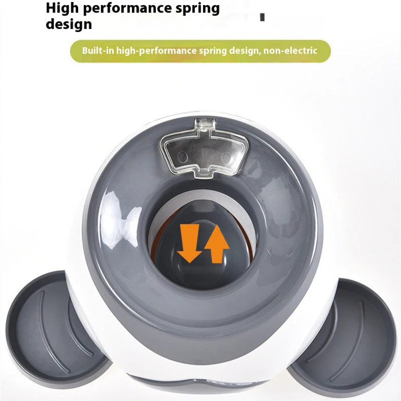 Dog Tennis Ball Food Reward Machine, Interactive Puzzle Toy with Slow Food Dispenser,Outdoor Training Toys Ball Launcher For Pet