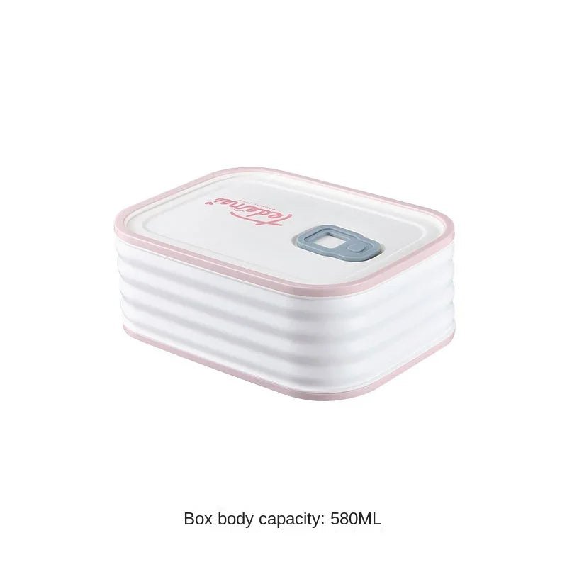 Bento Lunch Box  Sealed Leak Proof Cute Anti Drop Safe for Students Suitable for Microwave Heating Children's Lunch Box