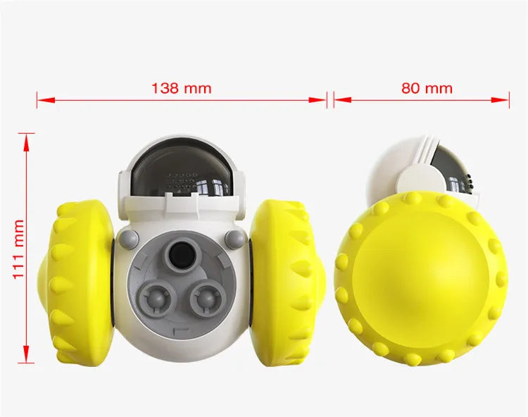 Dog Treat Toy for Small Dogs Interactive Pet Food Dispenser Puzzle Toys Dispensing Cat Slow Feeder Toy For Puppies Medium Dogs