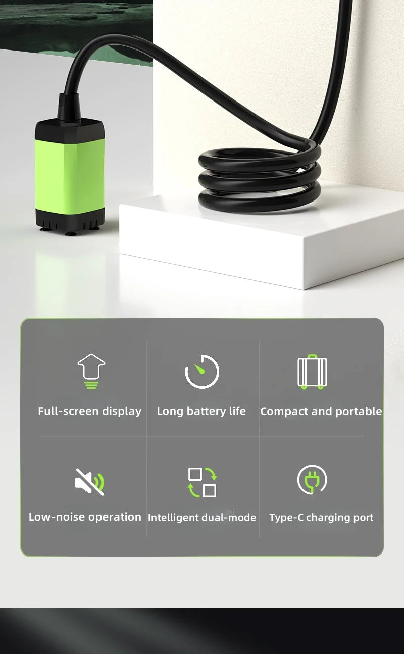 Outdoor shower unit - Portable bathing device, suitable for camping, construction sites and household use. Easy to use.