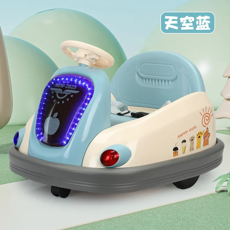 Electric children's bumper car Remote control electric bumper car 2-6 years old baby rechargeable baby walker