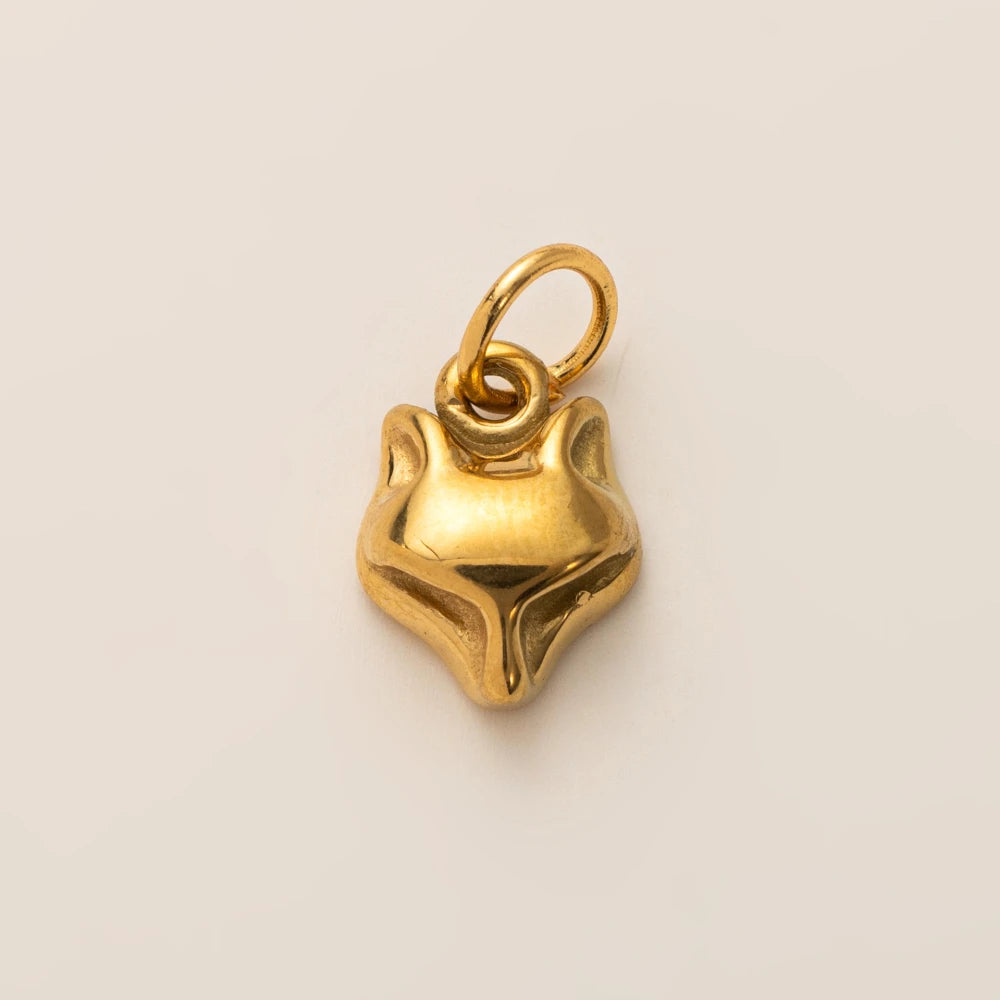 Animal Series Pendant Stainless Steel DIY Small Pendant Vacuum Plated 18K Gold Color Preserving Accessory in Furnace