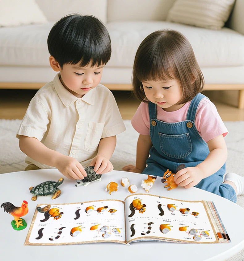 New DIY Assembled Simulated Insect & Animal Model - Children's Room Desktop Decoration Ornaments, Educational Toys & Kids' Gift