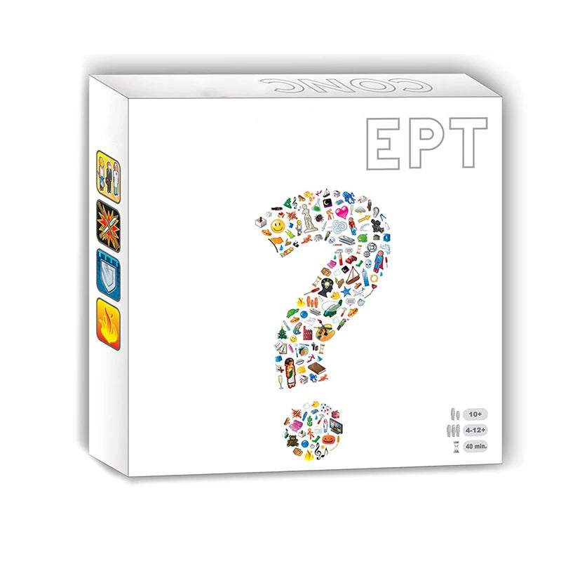 Interactive English Animal Board Game for 4-12 Players Family Party Word Guessing Fun Activity Best Friends Edition