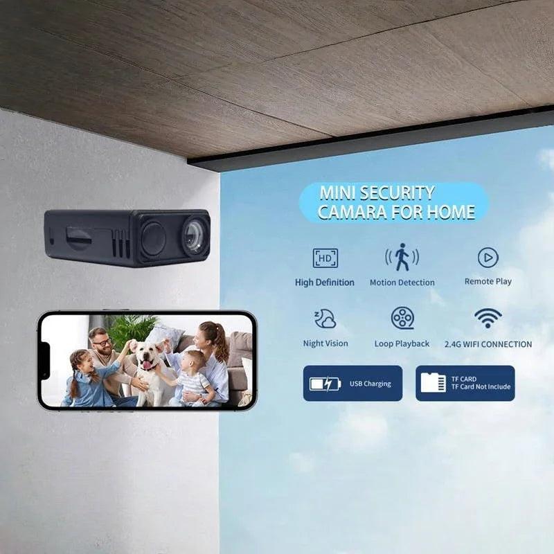 4K Security Camera WiFi Wireless Monitor Remote Motion Detecting Camcorders Security Protection Indoor Surveillance 2025 NEW