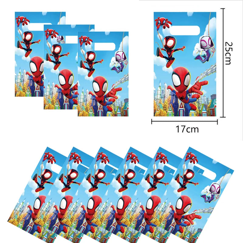 New Avengers Gift Bags Birthday Party Decoration Superhero Goody Biscuit Package Candy Bag Baby Shower Kids Gifts Party Supplies