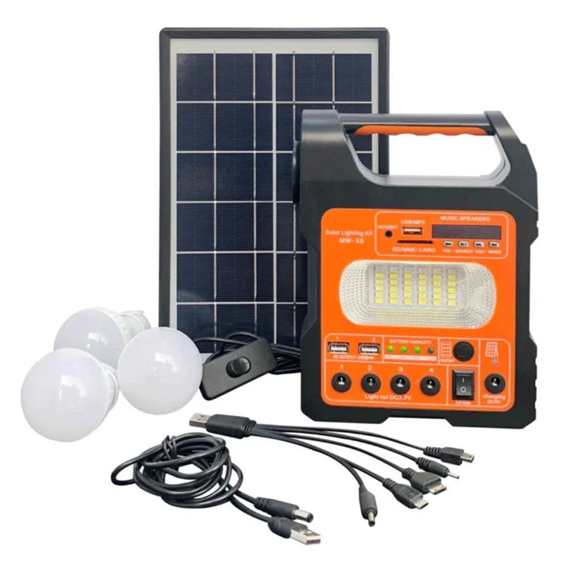 For Solar Power System Outdoor  Lampen Camping Wander