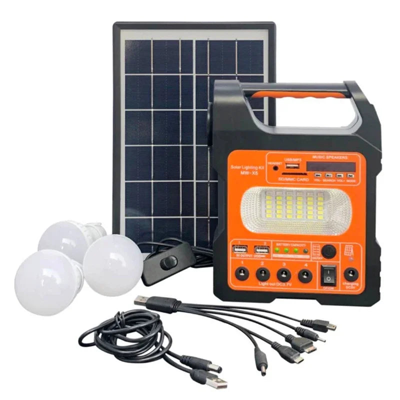 For Solar Power System Outdoor  Lampen Camping Wander