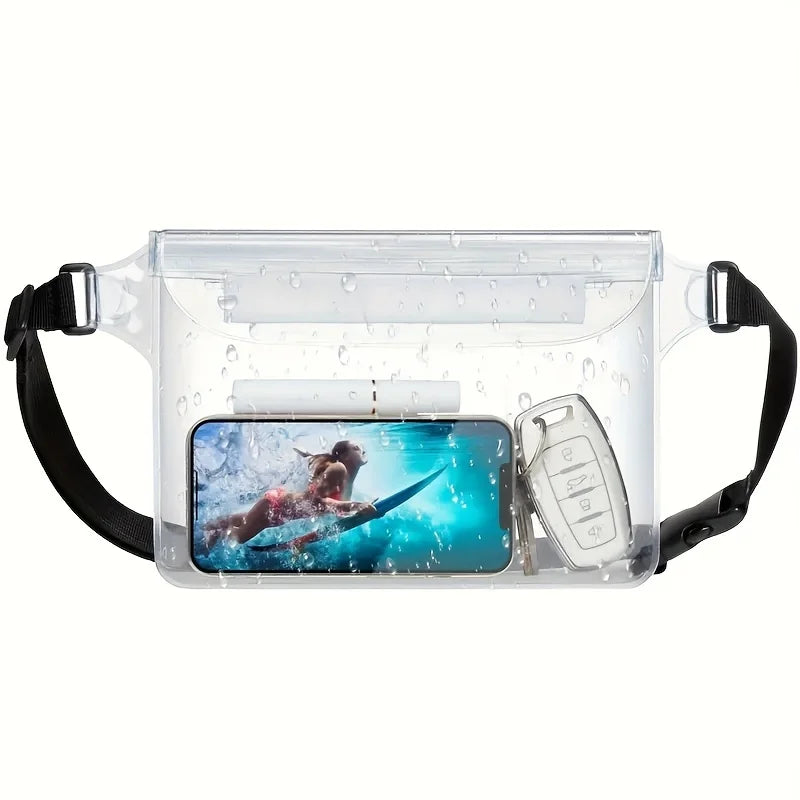 Swimming Bag Ski Drift Diving Waist Pack Bag Mobile Phone Bags Case Cover for Beach Boat Sports