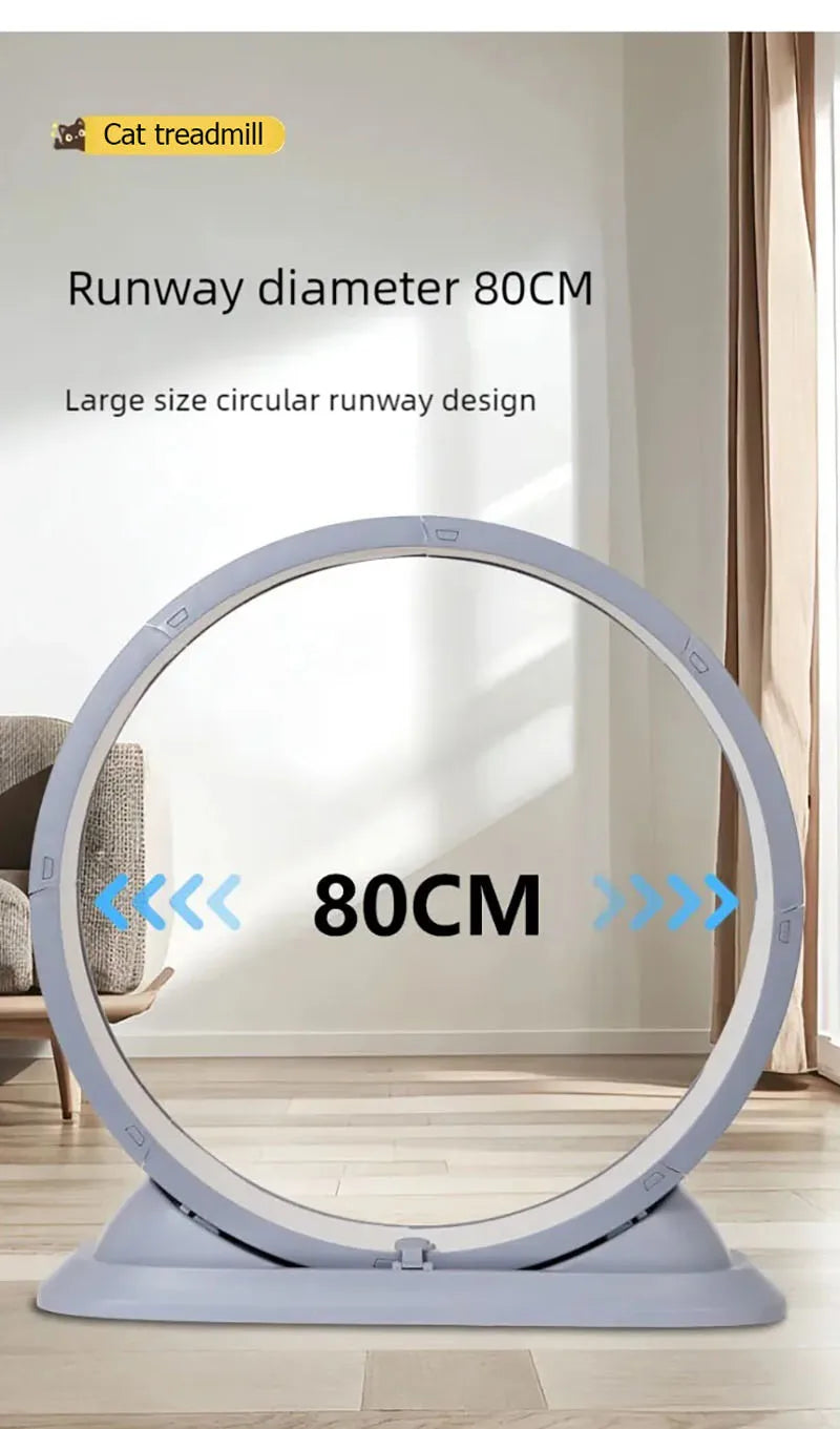 Cat treadmill, pet fitness roller, anti pinch foot exercise, running wheel, cat climbing frame, cat toys, pet supplies