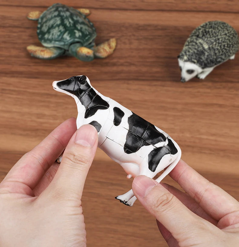 New DIY Assembled Simulated Insect & Animal Model - Children's Room Desktop Decoration Ornaments, Educational Toys & Kids' Gift