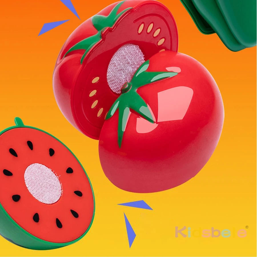 Large Kids Play Kitchen Set – Pretend Cooking Toys with Pots, Utensils, Stove & Food Accessories for Role Play