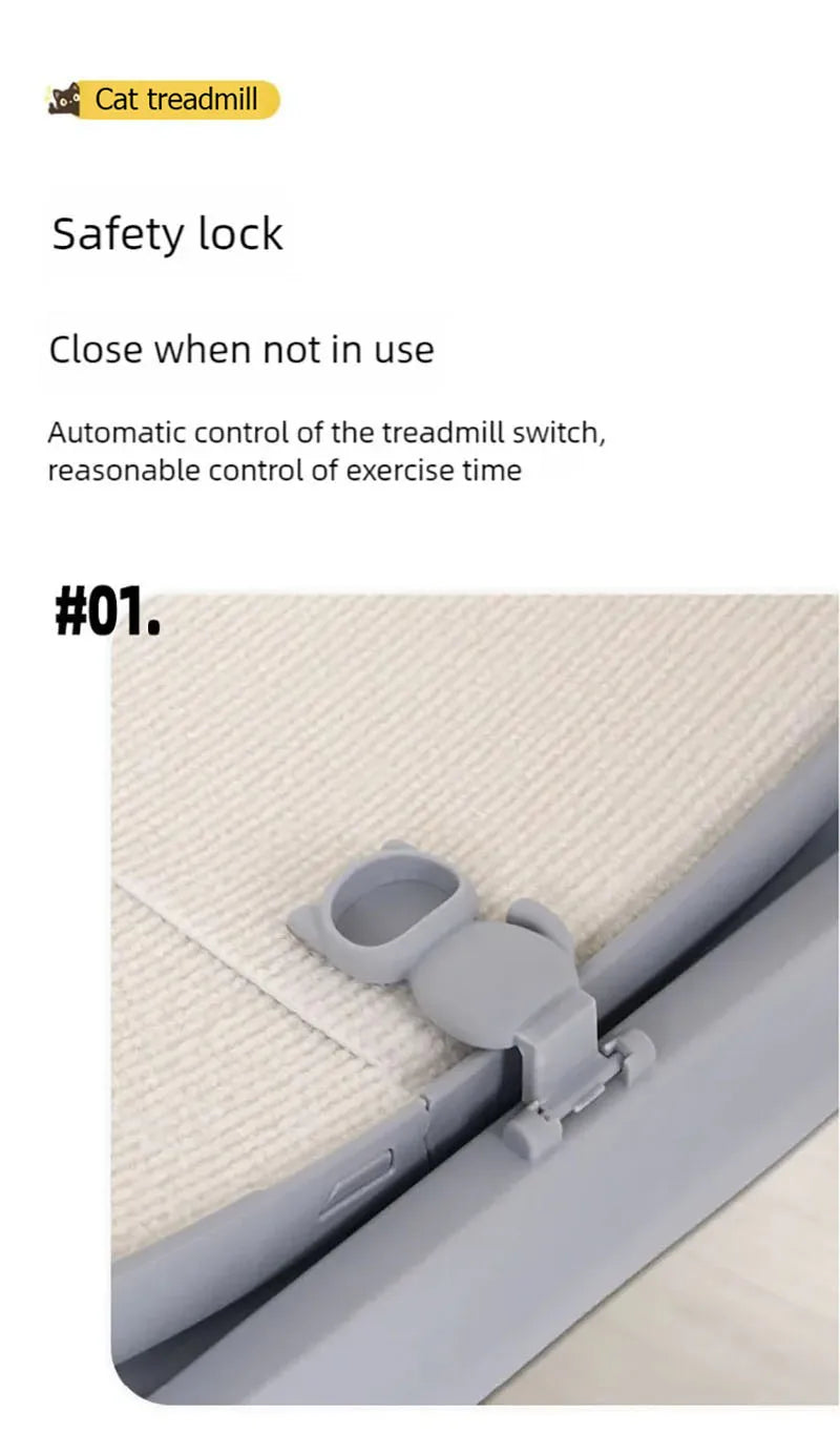 Cat treadmill, pet fitness roller, anti pinch foot exercise, running wheel, cat climbing frame, cat toys, pet supplies