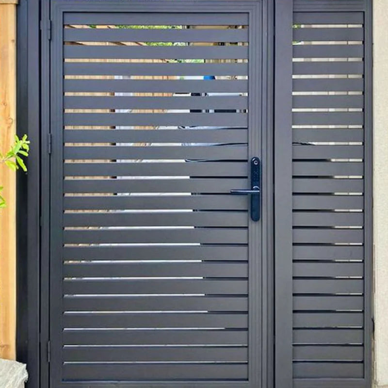 Residential Security door modern entrance aluminum garden gate