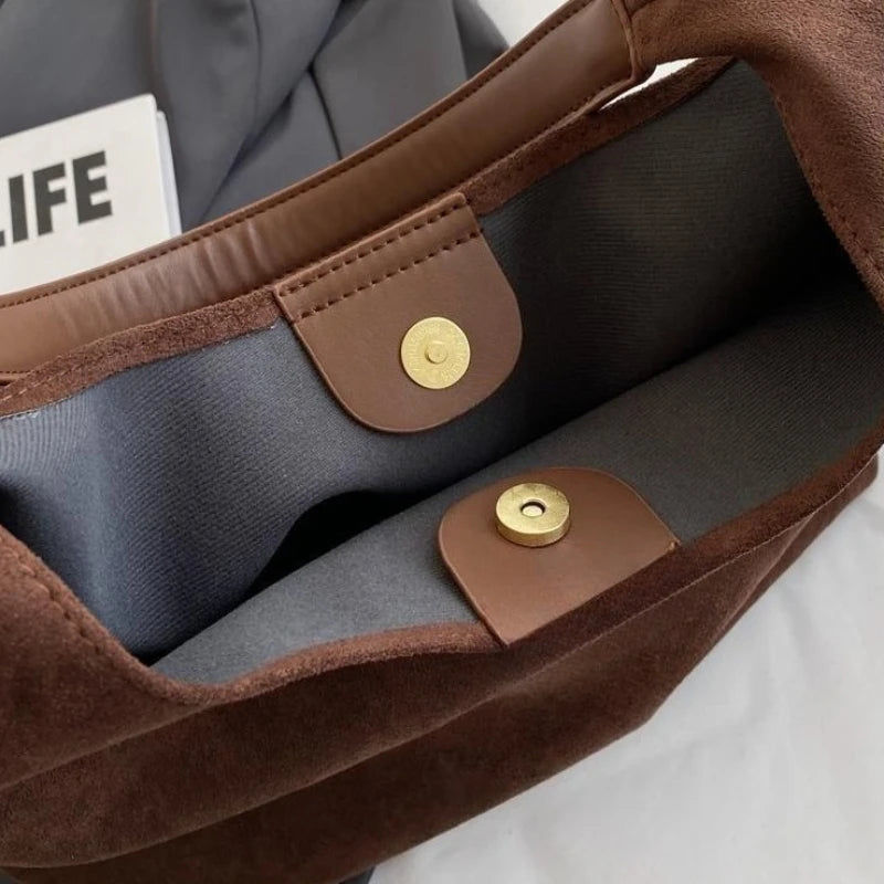 Retro Tote bag Women's Handbag Designer luxury Shopping bag Large capacity Single Shoulder Purse New Female Hobos bags