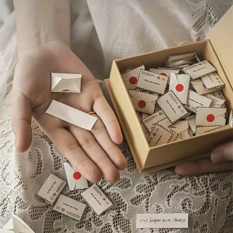 A Set of DIY Mini Envelopes, Suitable for Giving to Friends, Relatives, Parents, Etc Graduation Gifts, Back-To-School Gifts, Valentine's Day Gifts, Anniversary Gifts, Mother's Day Gifts