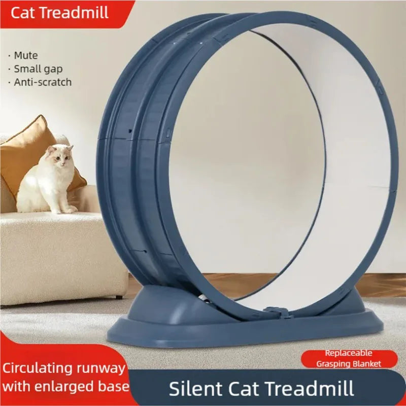 Cat treadmill, pet fitness roller, anti pinch foot exercise, running wheel, cat climbing frame, cat toys, pet supplies