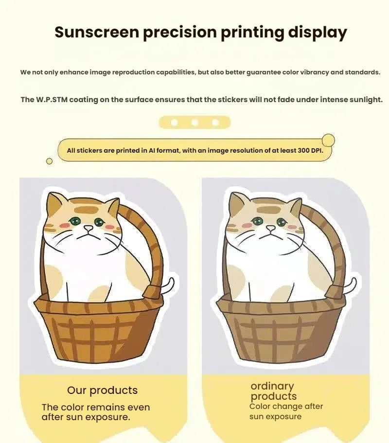 50 cartoon animal stickers, suitable for bedrooms, stationery, scrapbooks, laptops, refrigerators, suitcases, and mobile phones