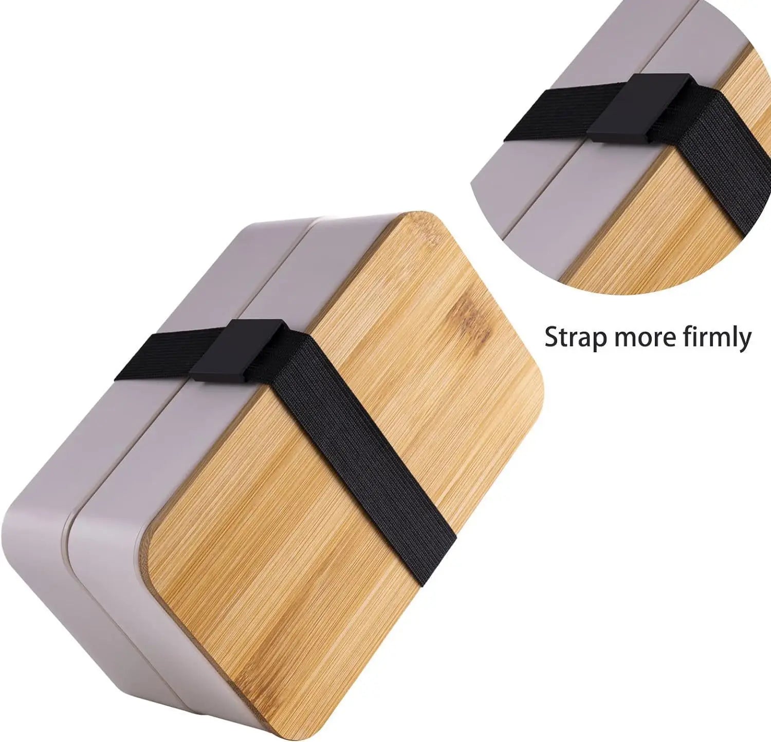 Stackable Bento Lunch Box with Insulated Bag Microwaveable Divided Large Capacity Bento Box for Office Workers and Students