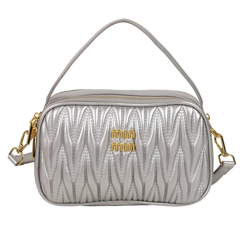 Trendy Designer Paris Fashion Bag With Elegant Leather And Solid Color For Women In Leisure