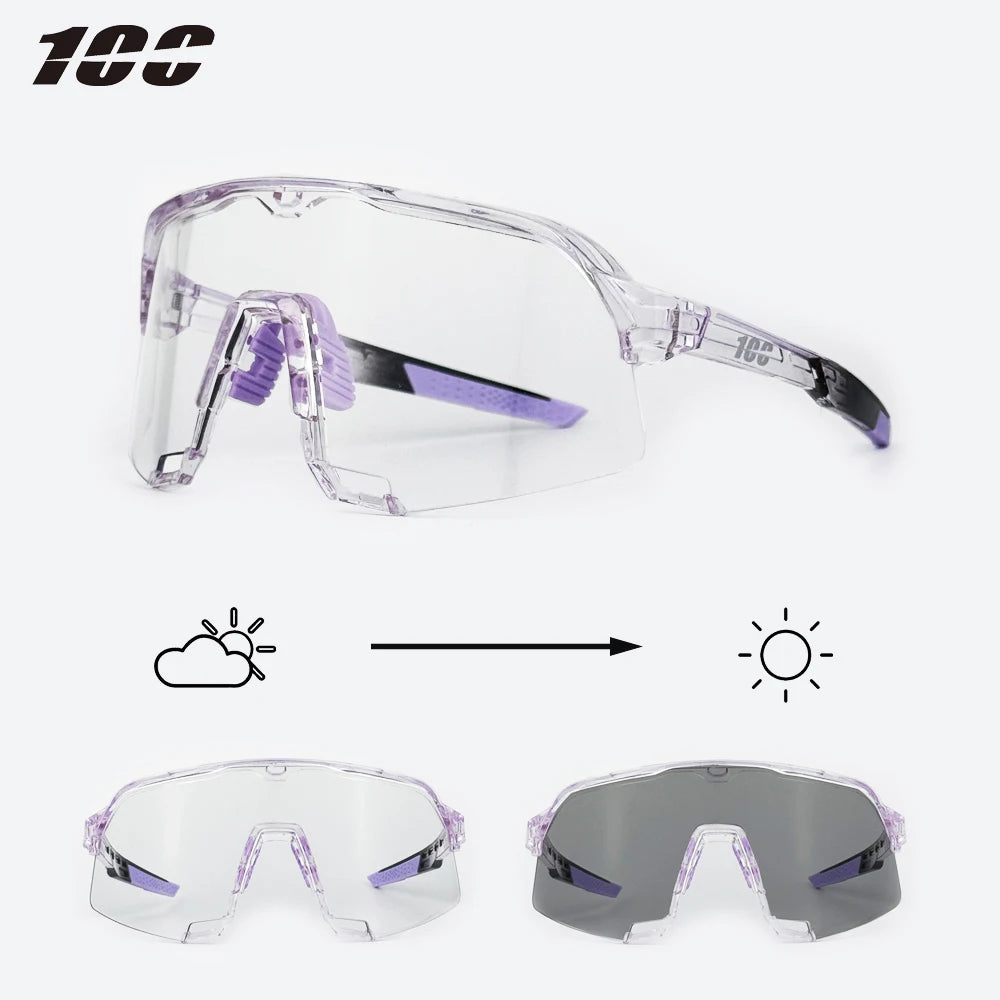 100 Bike Sunglasses Cycling Glasses for Man MTB Goggles Women Outdoor Camping Hiking Sports UV400 Riding Bicycle Eyewear