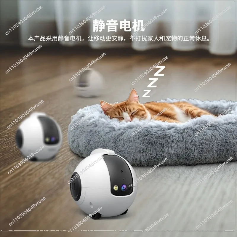For Intelligent Machine People Tease Cat Electric Toys, Pet WiFi Wireless Cat Toys