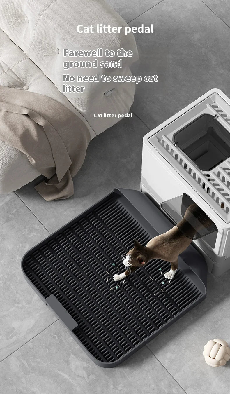 Cat Litter Pedal Box Mat Cat Pet Mat  Pedal High SidePedal Suitable for Large