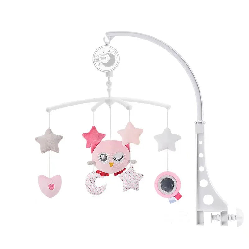 Baby Musical Crib Mobile With Hanging Rotating Toys Infant Bed Decoration Bedside Bell Toy Ringing Toys For Babies Boy And Girl