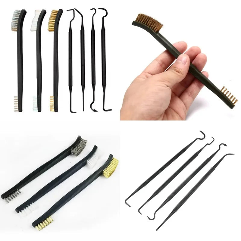 Outdoor Cleaning Tool Accessories 3/4/7Pcs Set Multiple Combinations To Choose From For Outdoor Camping Portable Cleaning Tool