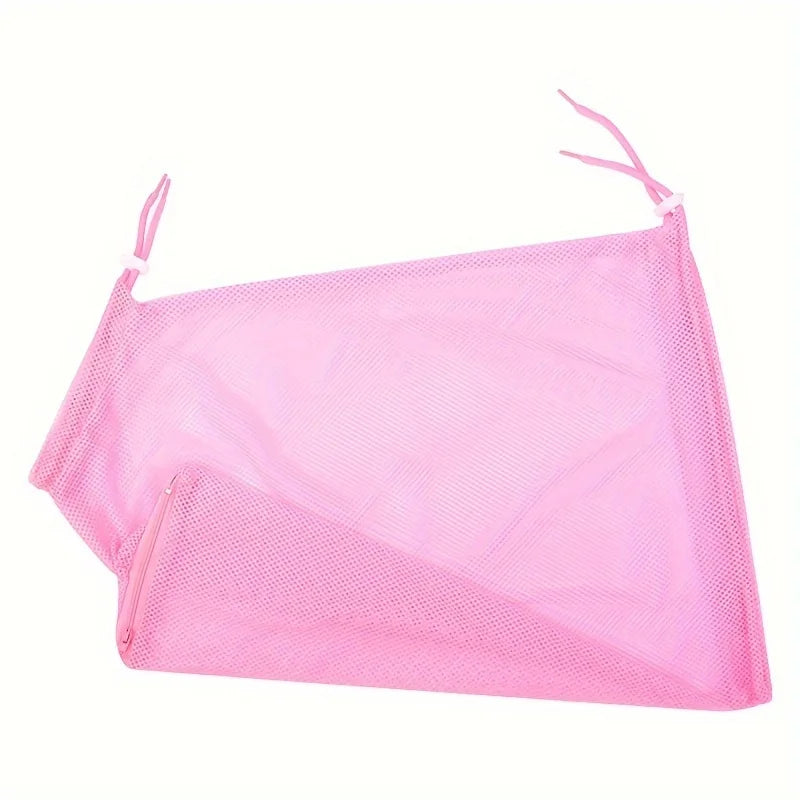 Cat Bath Bag - Safe, Scratch-Free Grooming. Soft, Quick Wrap for Easy Bath. Secure Drawstring. For Kittens & Adult Cats.