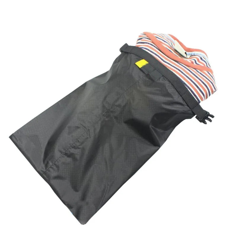 5pcs Waterproof Dry Bag Outdoor Beach Buckled Storage Sack Travel Drifting Swimming Snorkeling Bags Accessories