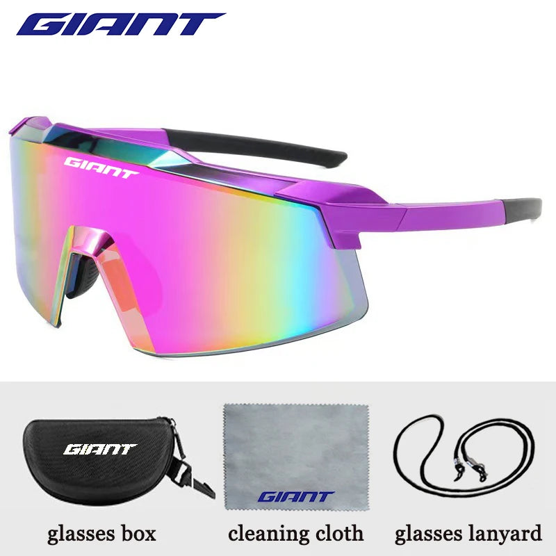 GIANT Cycling Fishing Sunglasses for Men women Casual Windproof Eyewear with UV Protection for Outdoor Sports, Running