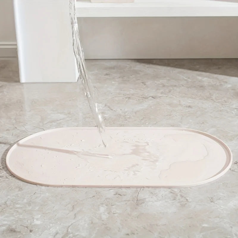 Cat Feeding Mat with Non-Slip Waterproof Design, Pet Food Mat, Compatible with Cat/Dog Bowls, Multipet Households, Dog Owners