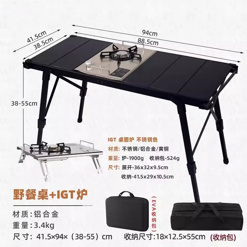 Leg Modern Outdoor Table Garden Bistro Adult Lounge Lawn Outdoor Table Camping Dining Tuinmeubelsets Patio Furniture Set
