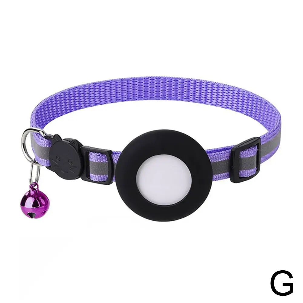 Airtag Case Collar for Cats with Protective Case for Anti Lost Locator Tracker Dog Accessories Reflective Pet Collars