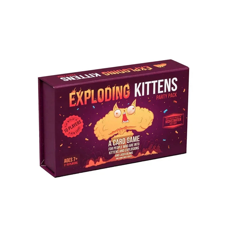 Animal Fish Card Game corn Fun Cat Kung Fu Cat Burrito Battle Party Game for Adults Teens and Family Game Night | 2-6 Players