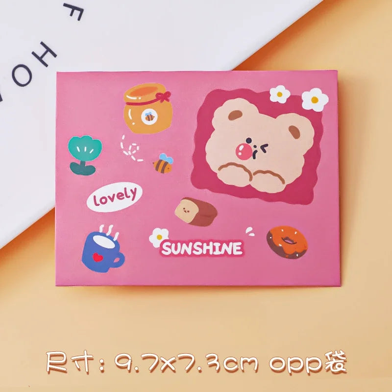 Gift Party Invitation Greeting Cards Happy Birthday DIY Decoration Message Card Blank Folding Card for Birthday Party Decors