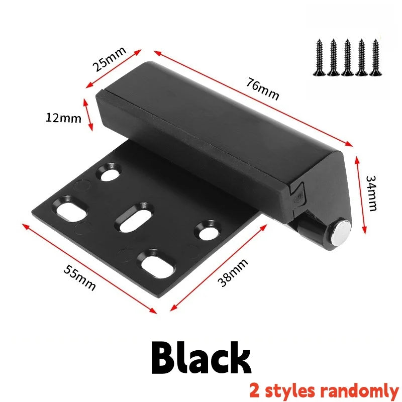New Inward Home Security Door Reinforcement Lock,3 Inch Stop,Aluminum Alloy Anti-theft Door Locks Preventing Unauthorized Entry