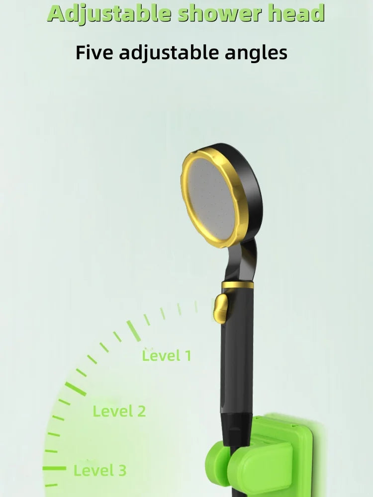 Outdoor shower unit - Portable bathing device, suitable for camping, construction sites and household use. Easy to use.