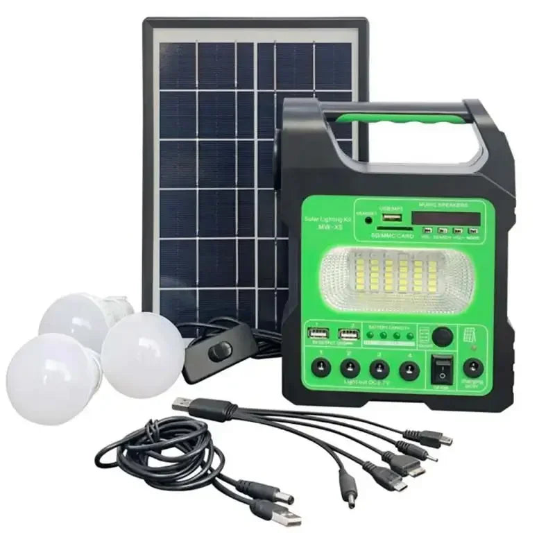 For Solar Power System Outdoor  Lampen Camping Wander