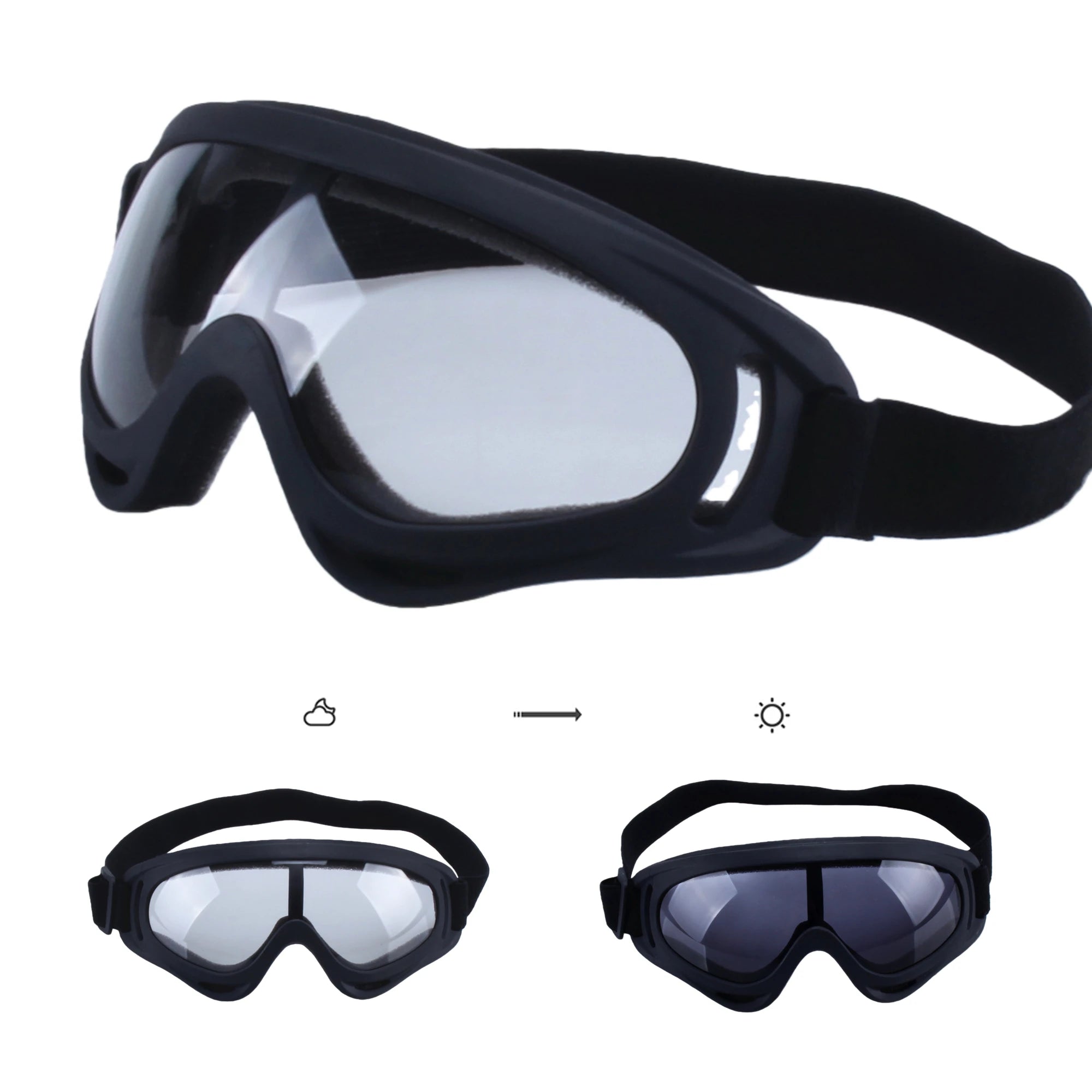 Polarized Motocross Bike Goggles Motorcycle Off Road Racing Photochromic Sunglasses Motor Glasses Ski Snowboard Outdoor Sports
